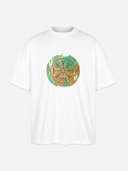 Vegvisir E 36 - T-shirt bio Blaster 2.0 coupe oversize Stanley/Stella Unisexe - blanc