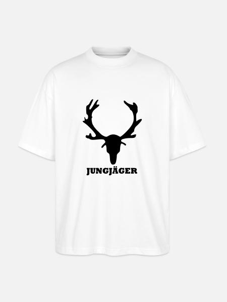Young hunters - Stanley/Stella Oversized Unisex Organic T-shirt Blaster 2.0 - white