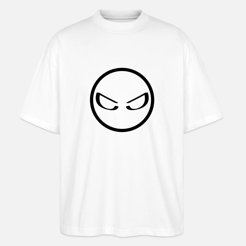 Kopf - Stanley/Stella Oversized Unisex Bio T-Shirt Blaster 2.0 - Weiß