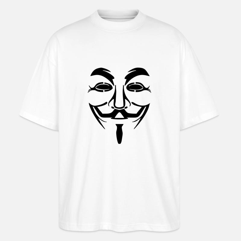 ANONYMOUS - Stanley/Stella Oversized Unisex Bio T-Shirt Blaster 2.0 - Weiß