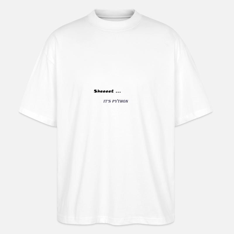 phthonnnnn - Stanley/Stella Oversized Unisex Bio T-Shirt Blaster 2.0 - Weiß