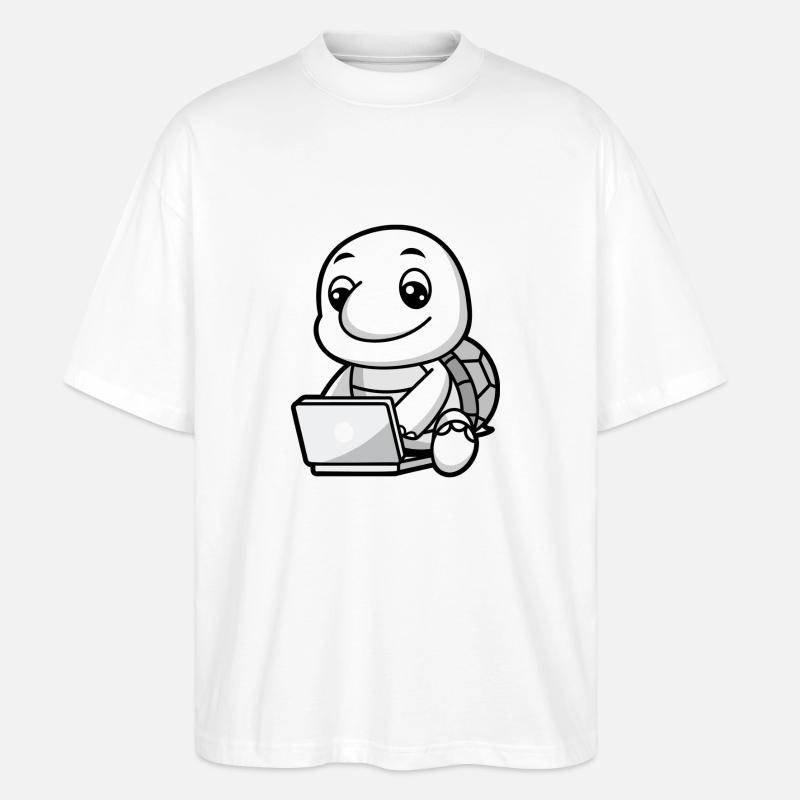 Meeresschutz - Stanley/Stella Oversized Unisex Bio T-Shirt Blaster 2.0 - Weiß