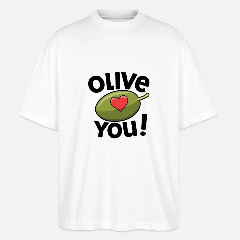 OLIVE SIE - Stanley/Stella Oversized Unisex Bio T-Shirt Blaster 2.0 - Weiß