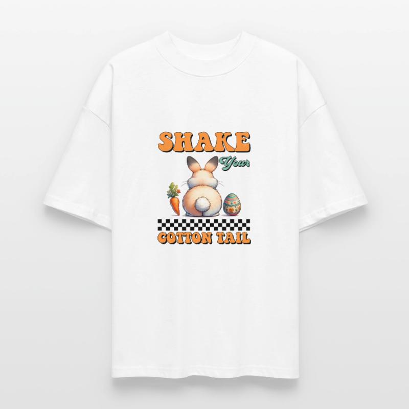 Easter Easter Bunny Easter Eve Easter Sunday Easter Egg Spring Stanley/Stella Oversized Unisex Organic T-shirt Blaster 2.0
