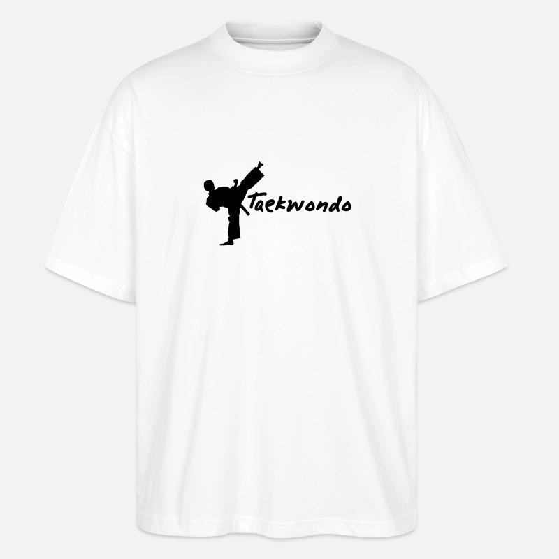 taekwondo1 - T-shirt bio Blaster 2.0 coupe oversize Stanley/Stella Unisexe - blanc