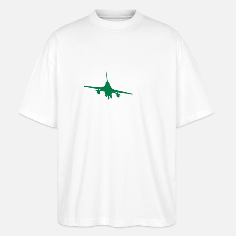 f16 - Stanley/Stella Oversized Unisex Bio T-Shirt Blaster 2.0 - Weiß