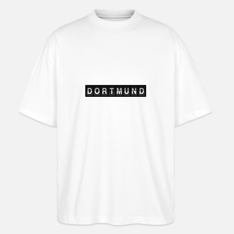 dortmund - Stanley/Stella Oversized Unisex Bio T-Shirt Blaster 2.0 - Weiß