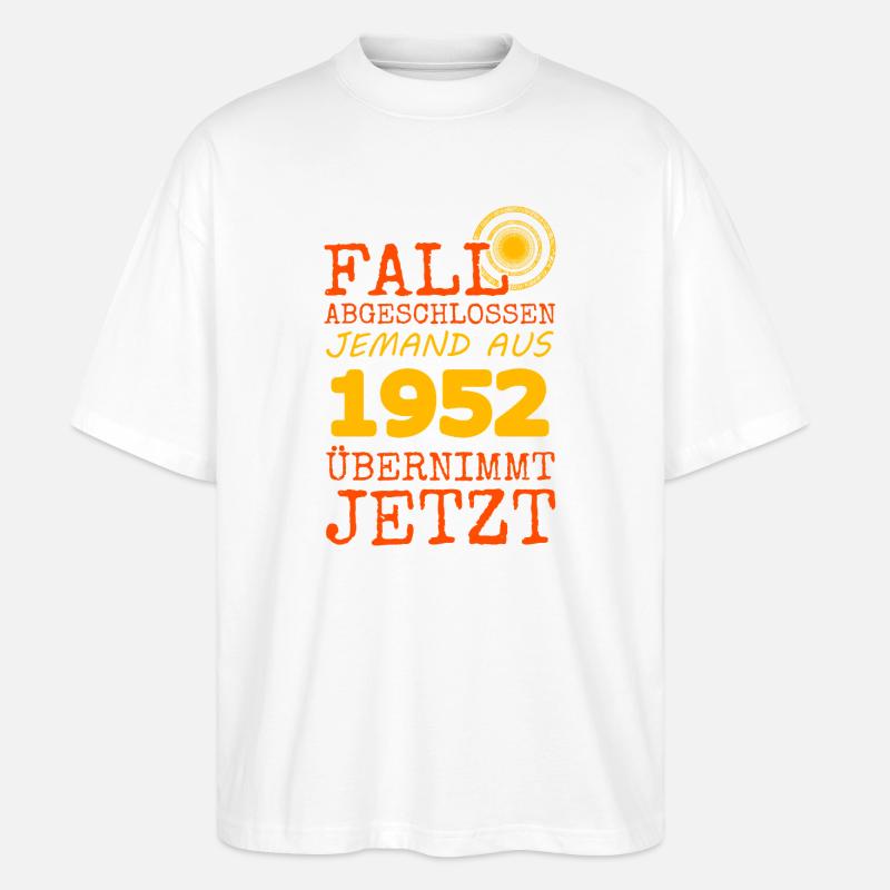Fall 1952 - Stanley/Stella Oversized Unisex Bio T-Shirt Blaster 2.0 - Weiß