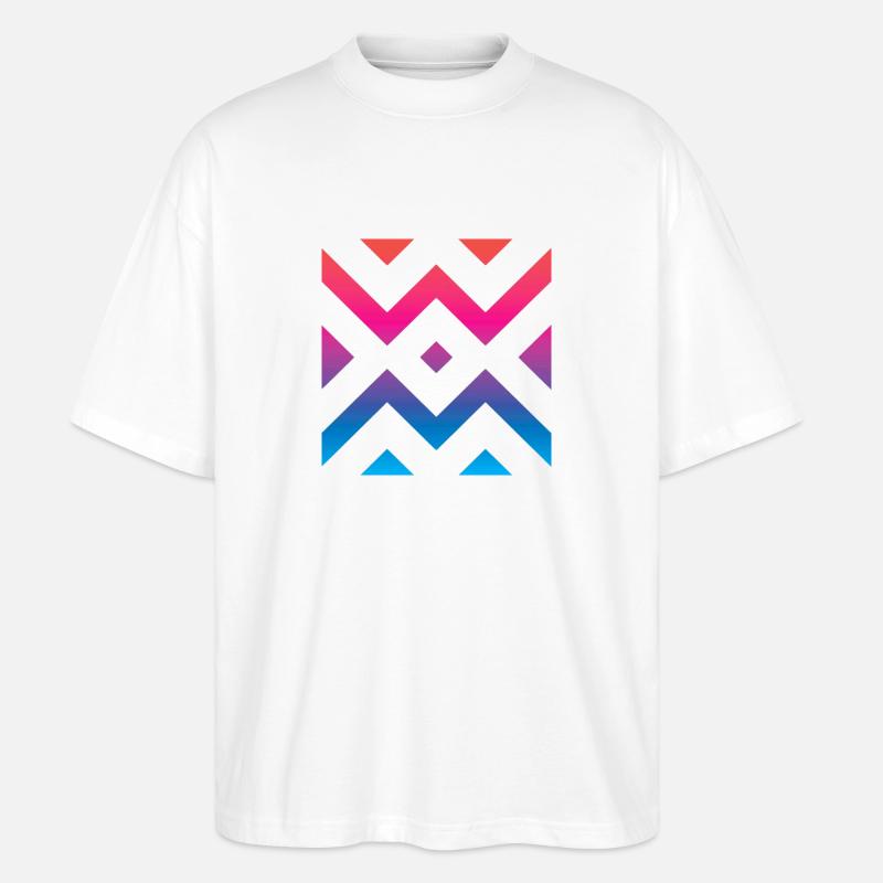 WM - T-shirt bio Blaster 2.0 coupe oversize Stanley/Stella Unisexe - blanc