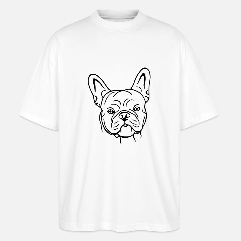 bully 1 - Stanley/Stella Oversized Unisex Bio T-Shirt Blaster 2.0 - Weiß