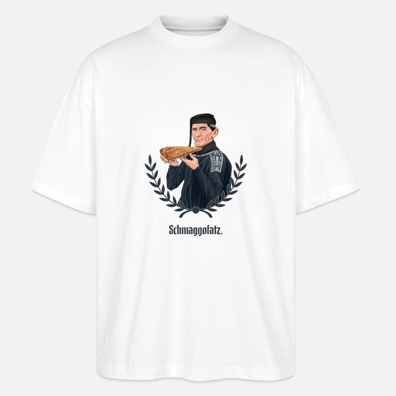 Rieser Grantler // Illustration - Stanley/Stella Oversized Unisex Bio T-Shirt Blaster 2.0 - Weiß