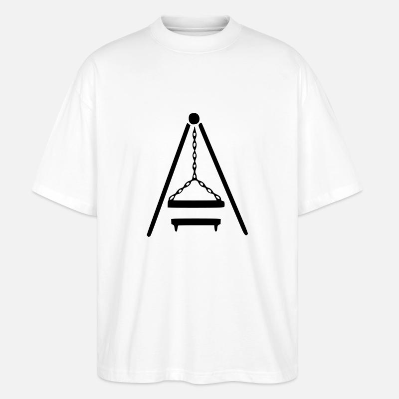 Schwenker - Stanley/Stella Oversized Unisex Bio T-Shirt Blaster 2.0 - Weiß
