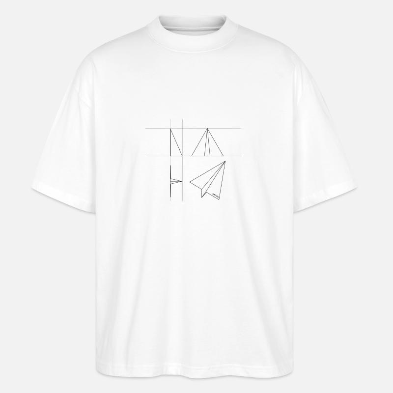 Plan Definition - Stanley/Stella Oversized Unisex Bio T-Shirt Blaster 2.0 - Weiß