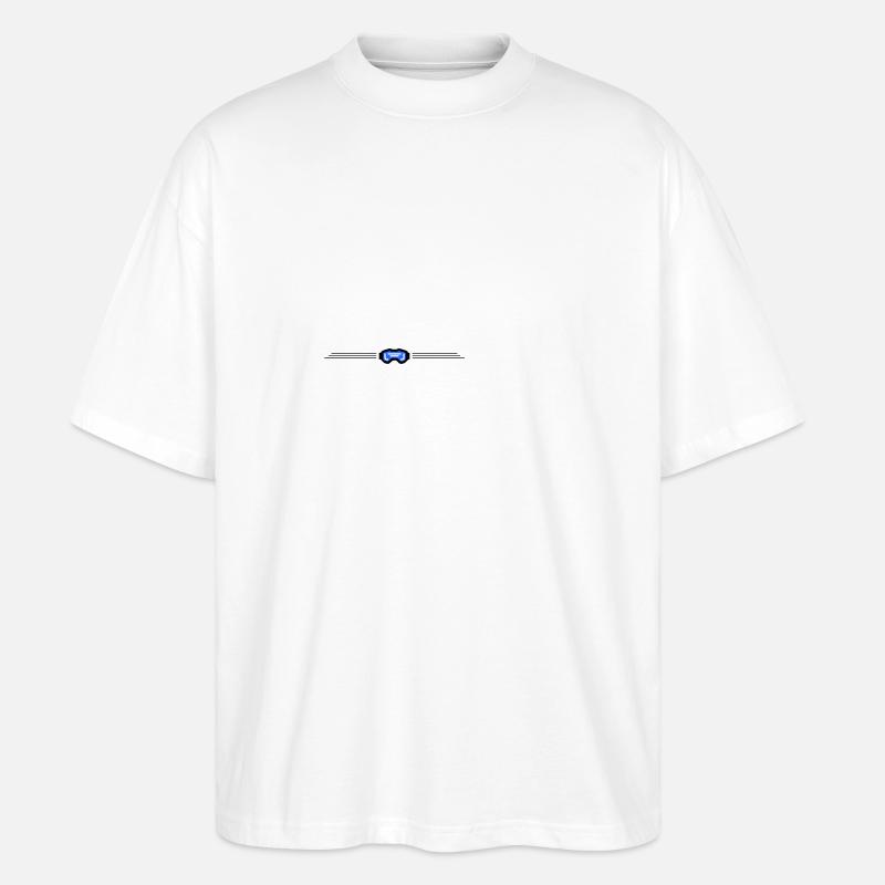 Skibrille Symbol Element Ski - Stanley/Stella Oversized Unisex Bio T-Shirt Blaster 2.0 - Weiß