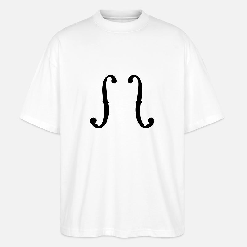 Bass - Stanley/Stella Oversized Unisex Bio T-Shirt Blaster 2.0 - Weiß