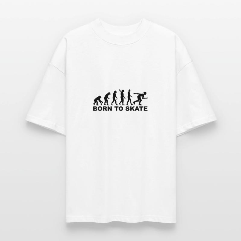 Evolution Inline Skating Stanley/Stella Oversized Unisex Organic T-shirt Blaster 2.0