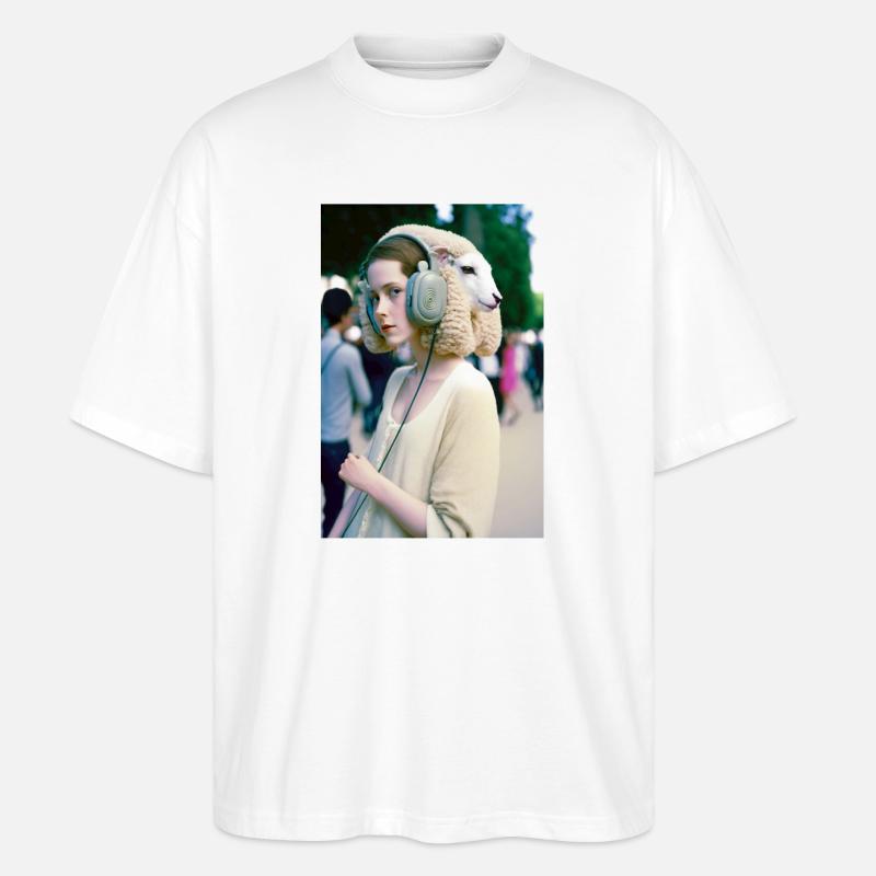 Anthropomorph 10 - Stanley/Stella Oversized Unisex Bio T-Shirt Blaster 2.0 - Weiß