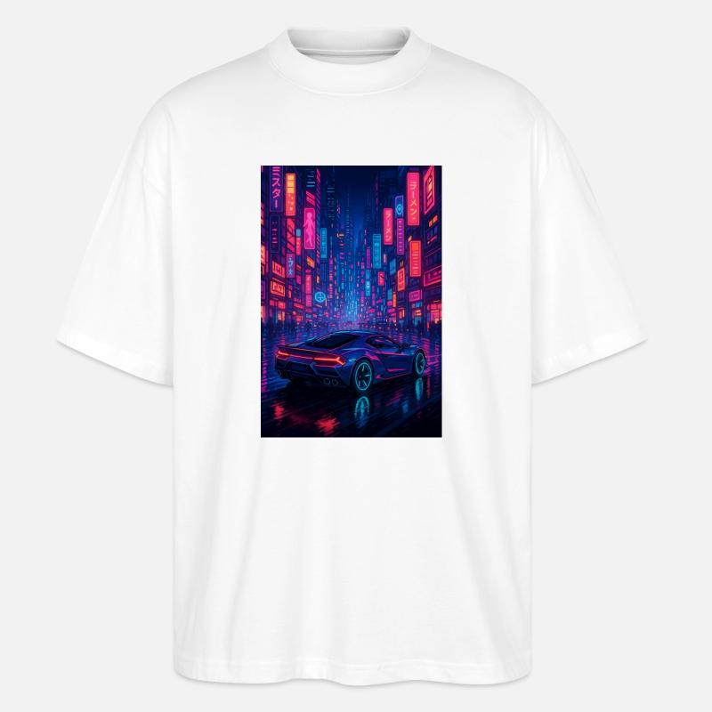 RockyZoo22 - Stanley/Stella Oversized Unisex Bio T-Shirt Blaster 2.0 - Weiß