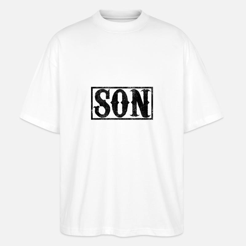 SON - Stanley/Stella Oversized Unisex Bio T-Shirt Blaster 2.0 - Weiß