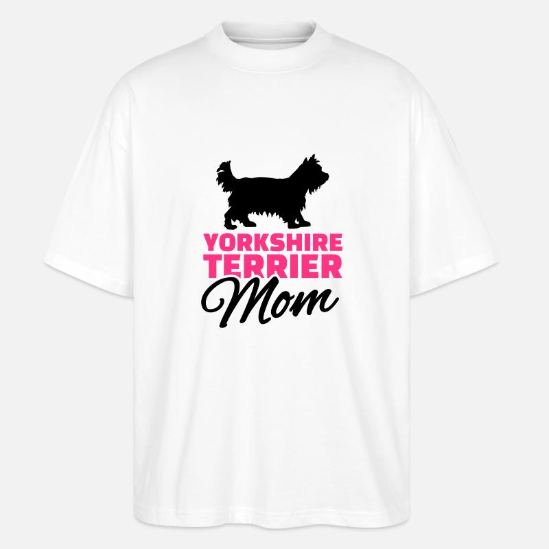 Yorkshire - Stanley/Stella Oversized Unisex Bio T-Shirt Blaster 2.0 - Weiß