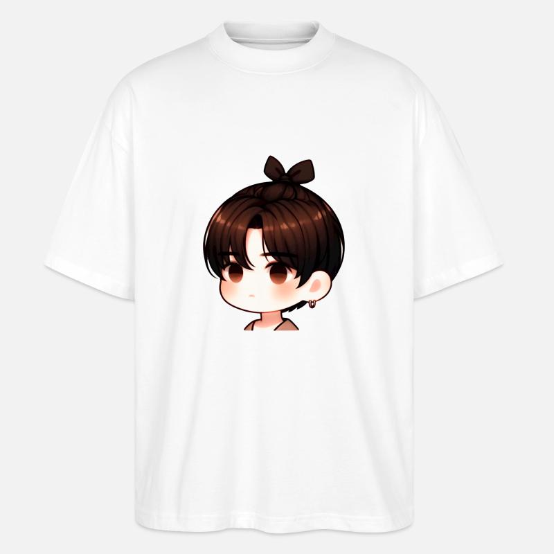 Coole Jungs - Stanley/Stella Oversized Unisex Bio T-Shirt Blaster 2.0 - Weiß