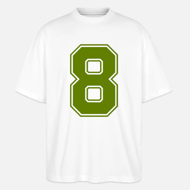 8 - Stanley/Stella Oversized Unisex Bio T-Shirt Blaster 2.0 - Weiß