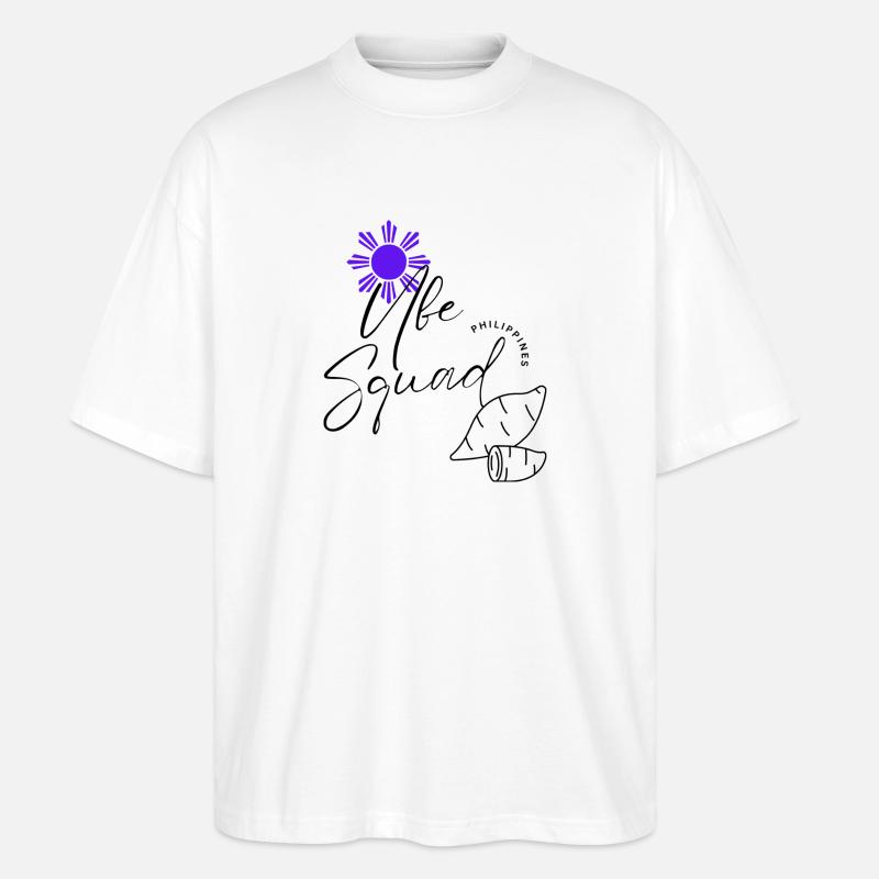 Ube Squad hell - Stanley/Stella Oversized Unisex Bio T-Shirt Blaster 2.0 - Weiß