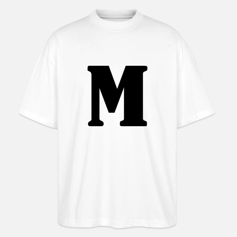 M - Stanley/Stella Oversized Unisex Bio T-Shirt Blaster 2.0 - Weiß