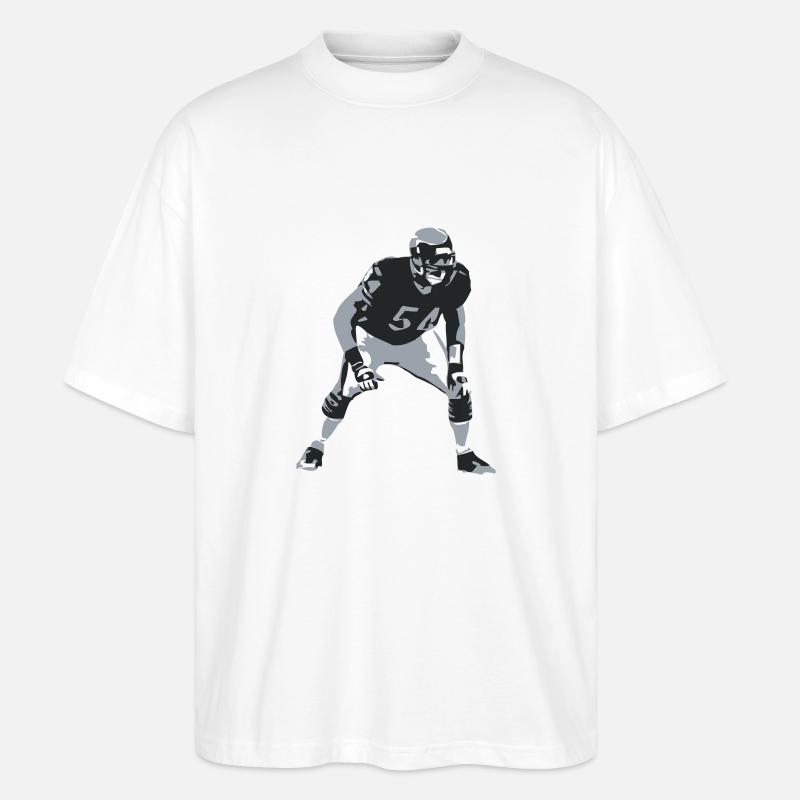 Linebacker - Stanley/Stella Oversized Unisex Bio T-Shirt Blaster 2.0 - Weiß