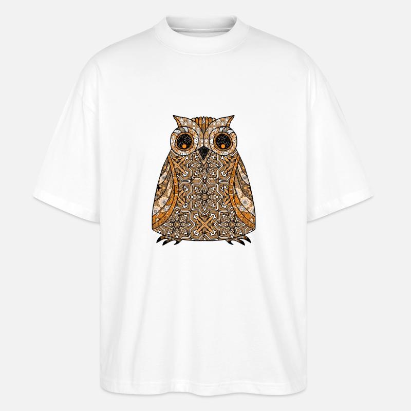 Vogel - Stanley/Stella Oversized Unisex Bio T-Shirt Blaster 2.0 - Weiß