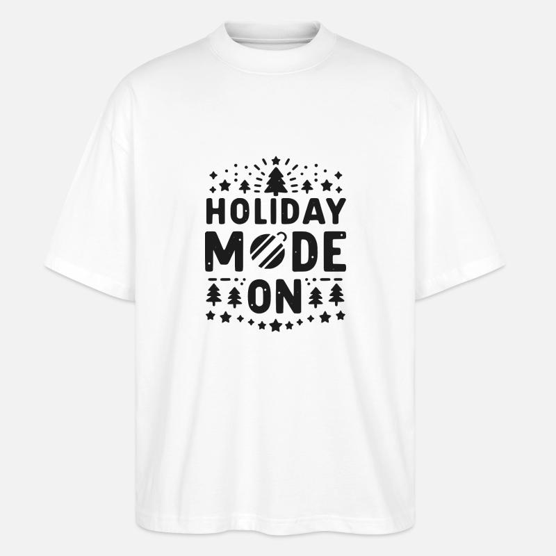 Mode vacances activé - T-shirt bio Blaster 2.0 coupe oversize Stanley/Stella Unisexe - blanc