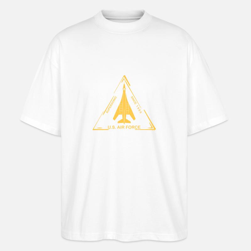 B1-B Lancer - T-shirt bio Blaster 2.0 coupe oversize Stanley/Stella Unisexe - blanc