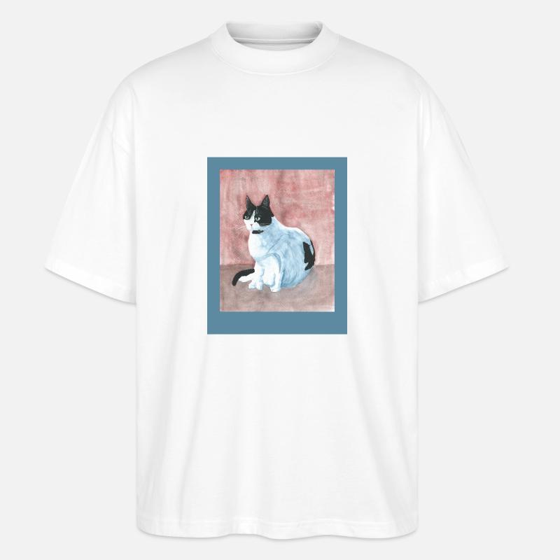 240409 Daischen 2 - Stanley/Stella Oversized Unisex Bio T-Shirt Blaster 2.0 - Weiß