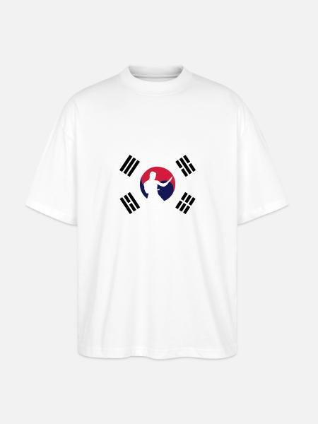 taekwondo - T-shirt bio Blaster 2.0 coupe oversize Stanley/Stella Unisexe - blanc