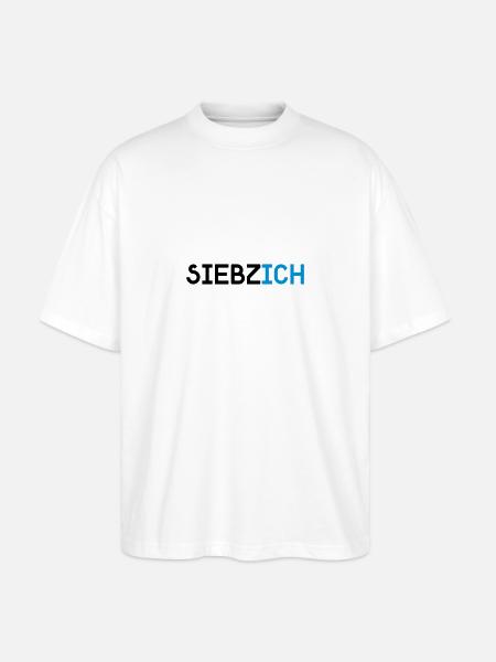 siebzich - Stanley/Stella Oversized Unisex Organic T-shirt Blaster 2.0 - white