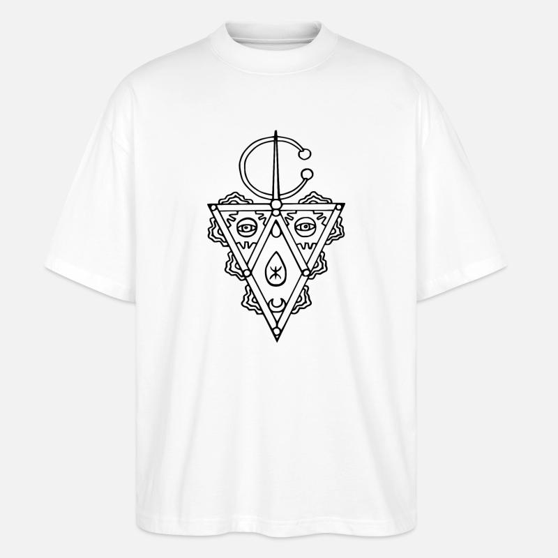 Maroc - Amazigh Berber Marokko - Stanley/Stella Oversized Unisex Bio T-Shirt Blaster 2.0 - Weiß
