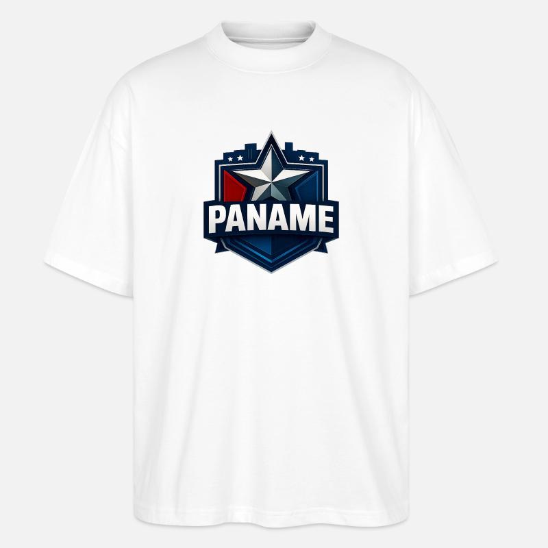 Paname Paris - Stanley/Stella Oversized Unisex Bio T-Shirt Blaster 2.0 - Weiß