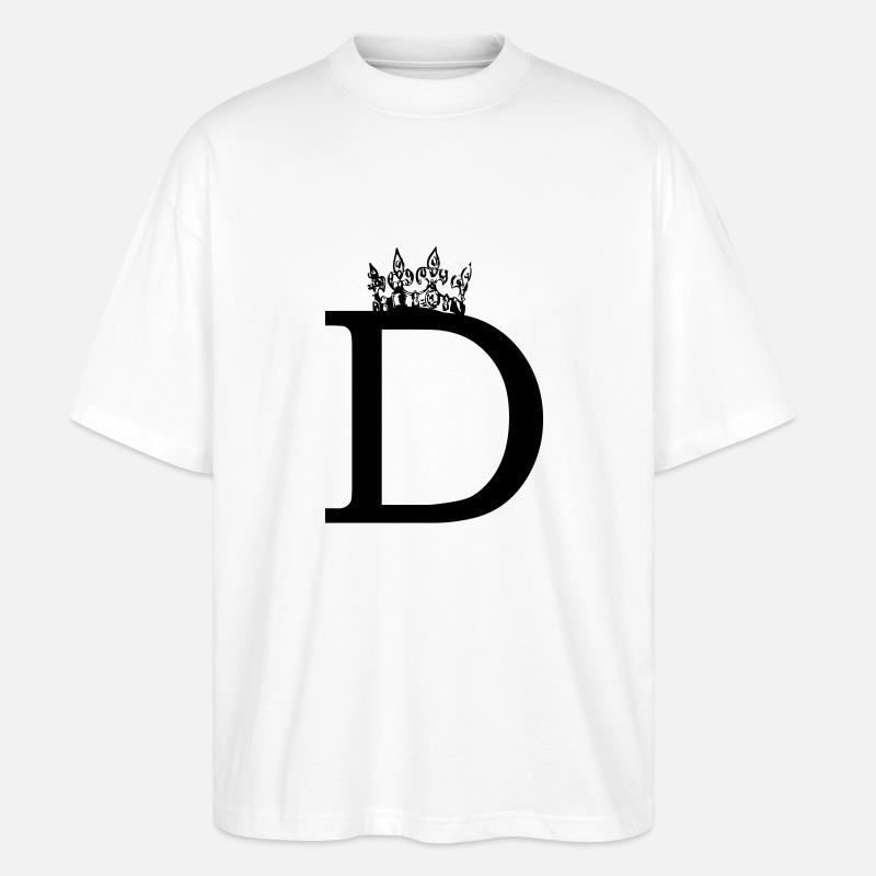 krone D - Stanley/Stella Oversized Unisex Bio T-Shirt Blaster 2.0 - Weiß