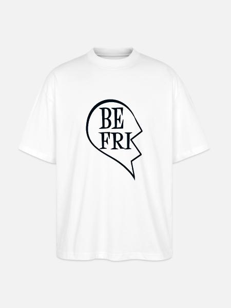 Amitié - T-shirt bio Blaster 2.0 coupe oversize Stanley/Stella Unisexe - blanc