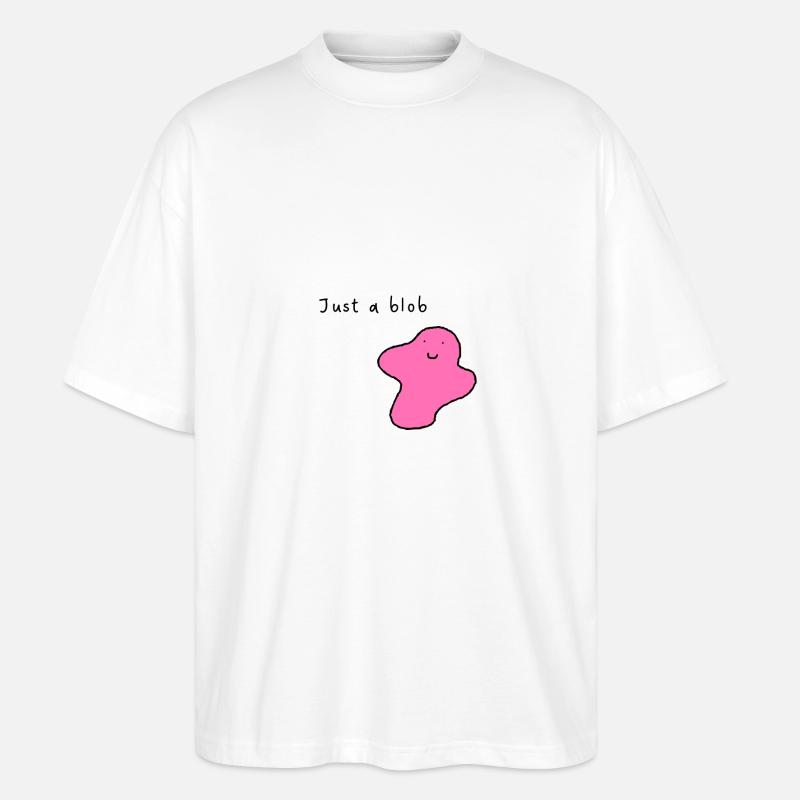 Just a blob - Stanley/Stella Oversized Unisex Bio T-Shirt Blaster 2.0 - Weiß