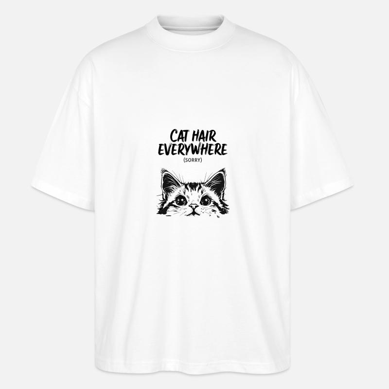 Lèvres bouche baiser cadeau - T-shirt bio Blaster 2.0 coupe oversize Stanley/Stella Unisexe - blanc