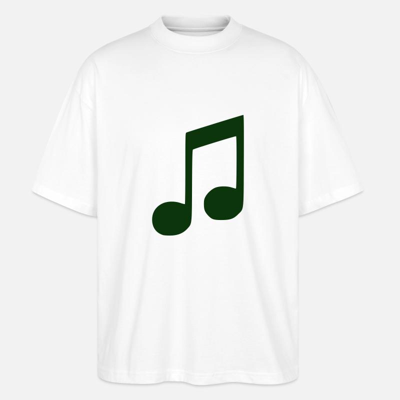 Note - Stanley/Stella Oversized Unisex Bio T-Shirt Blaster 2.0 - Weiß