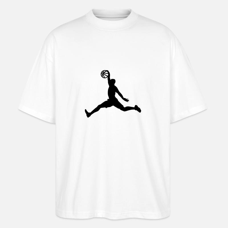 Basketball - T-shirt bio Blaster 2.0 coupe oversize Stanley/Stella Unisexe - blanc