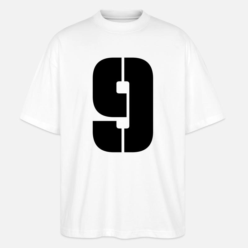 9 - Stanley/Stella Oversized Unisex Bio T-Shirt Blaster 2.0 - Weiß