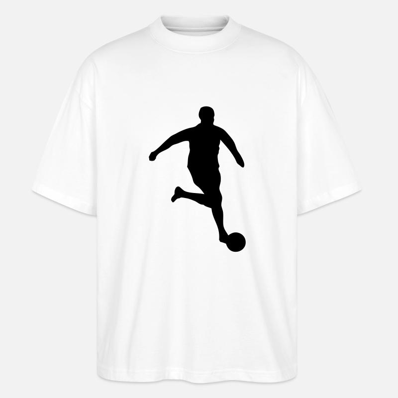 Fußball - Soccer - T-shirt bio Blaster 2.0 coupe oversize Stanley/Stella Unisexe - blanc