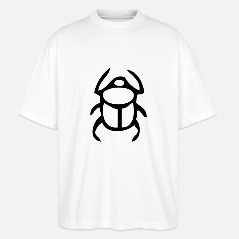 Käfer - Stanley/Stella Oversized Unisex Bio T-Shirt Blaster 2.0 - Weiß