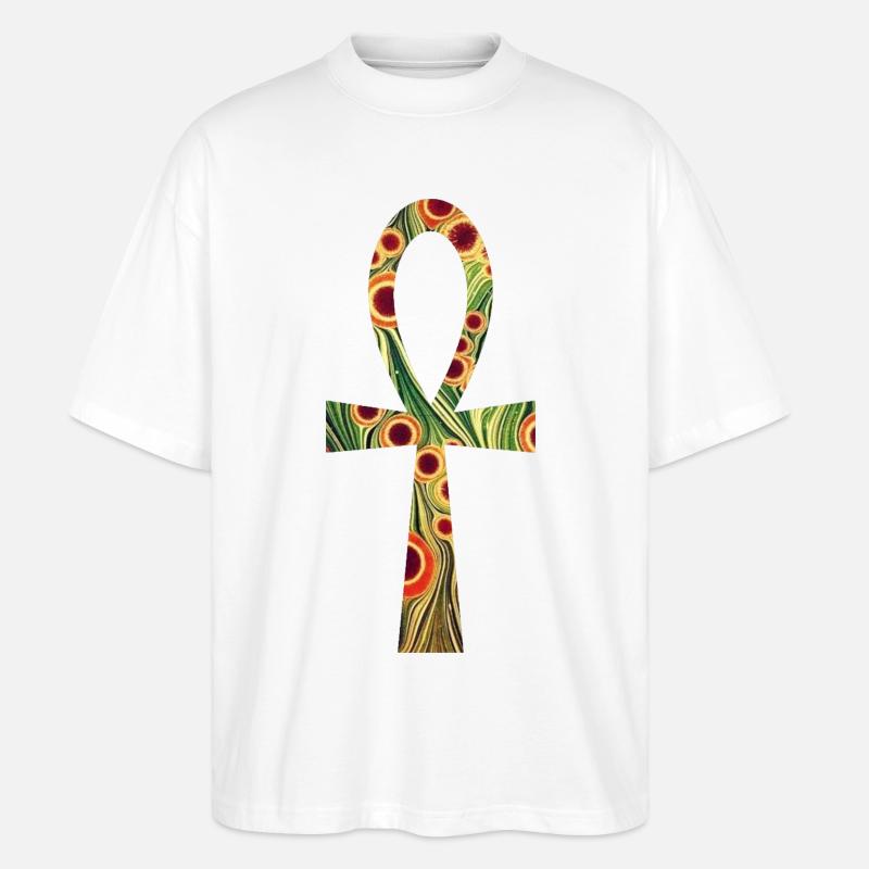 anch e 110 - T-shirt bio Blaster 2.0 coupe oversize Stanley/Stella Unisexe - blanc