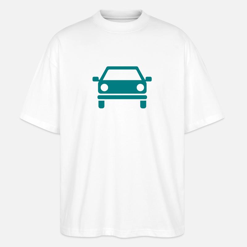Voiture - T-shirt bio Blaster 2.0 coupe oversize Stanley/Stella Unisexe - blanc