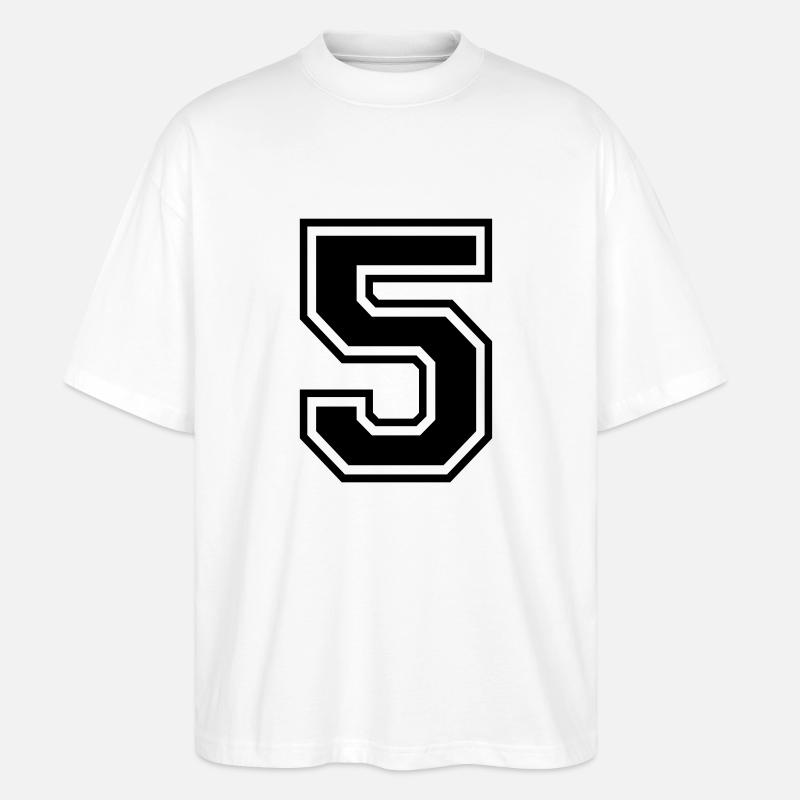 Nummer 5 - Stanley/Stella Oversized Unisex Bio T-Shirt Blaster 2.0 - Weiß