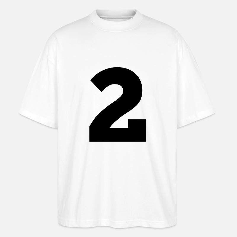 2.2 - Stanley/Stella Oversized Unisex Bio T-Shirt Blaster 2.0 - Weiß